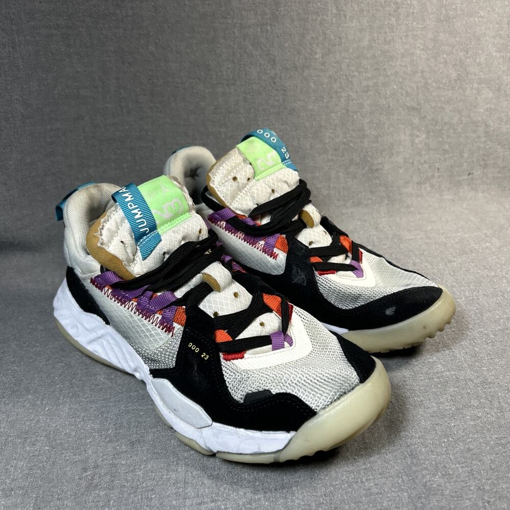 Nike Jordan Delta SP Sail Multi Color Womens Sneakers US 9 Jumpman Basketball